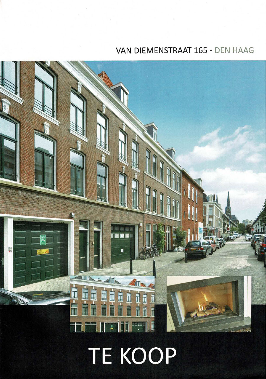 TE KOOP Van Diemenstraat 165-1 © Aannemingsbedrijf Citroen
